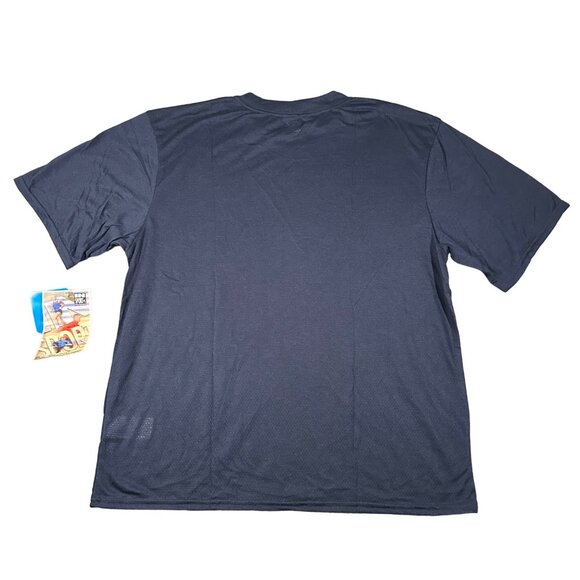 Vtg Insport Mens XL Navy Blue Short Sleeve Endurance Tee Coolmax Polyester - Picture 9 of 9